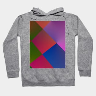 multicolored texture gradient Hoodie